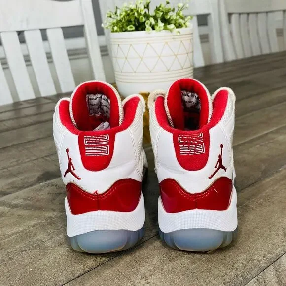 Nike Air Jordan 11 Retro Cherry  Sneakers Size 12C - Picture 4 of 6